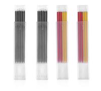 Jecdfs Recambios de Lápiz para Carpintero de 2,8 mm - Set de 24 Recargas Impermeables para Lápiz Mecánico de Orificio Profundo, para Trabajos de Carpintería y Construcción