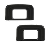 Jecdfs Visor Ocular Eyecup Sustituto para Cámaras D5600, D5500, D5400, D5300, D5200, D5100, D5000, D3500, D3400, D3300, D3200, D3100, D3000 - Reemplazo del Ocular DK-25 (Lote de 2)
