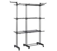 JECHERCHE UNE IDÉE - ME0057 Tendedero de Ropa 35M - Diseñado para Gran Capacidad y Estabilidad - Diseño Compacto y Plegable - Materiales Robustos - Facilidad de Uso