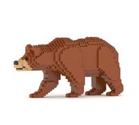 JECKA Animal Building Blocks for Kidults Brown Bear 01S