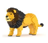 JECKA Ladrillos, esculturas de Bloques de construcción, Kit de colección, Perfecto Regalo, Color Lion 01s (L10 SRL JEKOTHALL-042011)