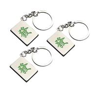 JECOMPRIS 1 Juego Colgante De Llavero De Metal Soporte De Llave Para Coche Llavero Mahjong Llavero Novedad Llavero Para Lucky Keychain Llavero De La Fortuna Verde Aleación De Zinc 3 Piezas