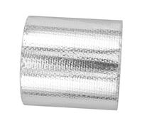 JECOMPRIS 1 rollo Cinta de Aluminio Aislante Térmica Autoadhesiva para de Aire para Tubos de Escape y Campanas Extractoras Entornos Industriales Alta Durabilidad y Resistencia Altas