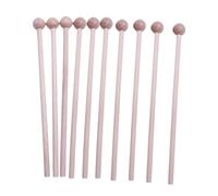 JECOMPRIS 10 Baquetas de Percusión de Madera para Niños Diseño Ergonómico, Accesorios para Instrumentos Musicales en Enseñanza Escolar