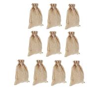 JECOMPRIS 10 Piezas Bolsas De Obsequio Para Navidad Bolsas De Almacenamiento Prácticas Cordón Para Joyería Para Artículos Diversos
