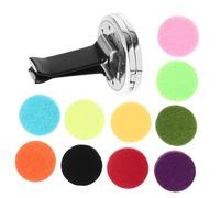 JECOMPRIS 10piezas Ambientador De Coche Con Difusor Clip Aceites Esenciales Malos Olores Decoración Práctica