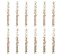 JECOMPRIS 12 Piezas Biblia para Puerta Judía con Versículos Bíblicos para Bendición de Casa Decoración Religiosa para Hogar Símbolo de Puerta Judío Pergaminos de Mezuzá