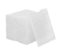 JECOMPRIS 15 Piezas Caja de Almacenamiento de Plástico Tapa, Diseño Rectangular y 3 Ranuras para Experimentos de Laboratorio
