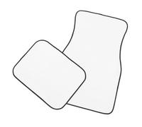 JECOMPRIS 1juego Tapete De Suelo y Funda De Asiento Para Automóvil Tapete Antideslizante y Resistente Al Agua Para Personalizar Sublimación Accesorios Para Coches