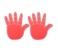 JECOMPRIS 2 manos gigantes para aplaudir: palmas gigantes para animadoras - Suministros para animar eventos deportivos - Divertido accesorio gigante para juegos y celebraciones
