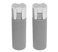 JECOMPRIS 2 Piezas de Pesos para Cordón de Cortina en Persianas Enrollables y Verticales, Accesorios de Hierro y Plástico Diseño Gris Elegante para Protección y Durabilidad