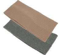 JECOMPRIS 2 Piezas Diademas Deportivas para Mujer de Absorción de Sudor Diseño Elegante para Correr y Actividades Físicas Color Verde Pastel