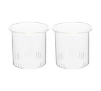 JECOMPRIS 2 Piezas Infusor de de Vidrio Reutilizable con Filtro de Fina para Tetera de Diseño Desmontable de Limpiar para de Suelta Casa Oficina o