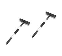 JECOMPRIS 2 Piezas Limpiador de doble cara tinte de coche freno limpiador de ventanas equipo vacío mop squeegee toung scraper limpiaventanas limpiador de parabrisas parabrisas esponja