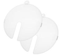 JECOMPRIS 2 Piezas Protector contra Salpicaduras para Cuenco Mezclador Unidades Tapa Ligera de Resistente y Práctica para Cocina Organizada