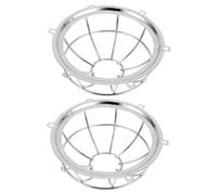 JECOMPRIS 2 Piezas Protector para Rociador de Cubierta para Detector de Humo Diseño Transparente y Portátil Protección Eficaz contra Escombros Instalación y Efectiva