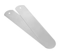 JECOMPRIS 2 Plantillas de Aluminio para Calcetines Rectos, Tablero Metálico para Sublimación y Transferencia Térmica Diy, Accesorio para Prensa de Calor, Tamaño y Resistente