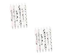 JECOMPRIS 2 Series Bolígrafos De Gel Animales Bolígrafos Retráctiles De Diseño De Vaca Accesorios De Escritura Para Estudiantes Papelería Creativa Y Práctica Tinta Suave 6 Piezas X 2