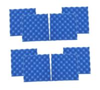 JECOMPRIS 2 Series Panel De Algodón Insonorizado Amortiguación Sonido Prueba Panel De Pared Insonorizado Almohadilla De Cancelación De Ruido Poliuretano Blue 12 Piezas*2