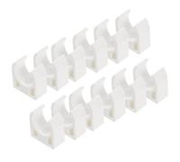 JECOMPRIS 20 Soportes de Montaje para Mini Motores de Cc Abrazaderas de Plástico en C de Alta Resistencia Soporte para Motor 130/140 Clip para Proyectos de Bricolaje y Juguetes