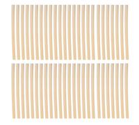JECOMPRIS 200 Tubos de Caña Natural para Abejas Albañiles, Recambios de Insertos para Nidos de Abejas Solitarias de 15 Cm, Revestimientos de Repuesto para Casas de Colmena de Bambú de 6-8 Mm de
