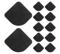 JECOMPRIS 24 alfombrillas antivibración para lavadora - Almohadillas de EVA para reducir el ruido y estabilizar la lavadora - Patas estabilizadoras antideslizantes y antivibraciones, color negro