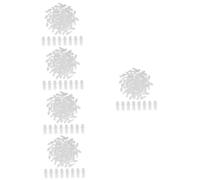 JECOMPRIS 250pares Tapones De Oído De Reutilizables Reducción De Impermeables y Cómodos Para Construcción y Conciertos