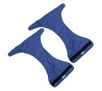 JECOMPRIS 2piezas De Ajustables Impermeables Para Adultos Reutilizables y Prácticos Para Color Azul