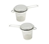 JECOMPRIS 2Piezas Filtros de Inoxidable de Coladores de Infusión para Hogar Filtros Duraderos y Prácticos para Caliente