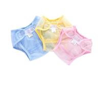 JECOMPRIS 3 Fundas de Pañales Lavables y Transpirables Paquete de 3 Piezas para Ñiño de Poliéster, Talla 80 para 6-12 Kg Ideales para Actividades al Aire Libre