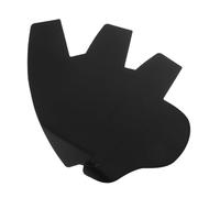 JECOMPRIS 3 Plantillas para Barba y Línea del Cabello para Hombres, Tarjeta Aplicadora Negra, Herramienta para Esculpir Barba y Realzar Densidad, Uso Profesional y Personal, Cuidado Facial