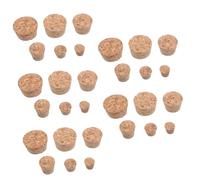 JECOMPRIS 30 Piezas Corchos Cónicos para Botellas de Corcho de Madera para Vino y Cerveza para Proyectos de Bricolaje y Manualidades Botellas de Vidrio