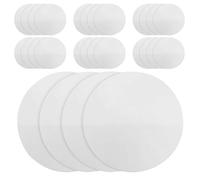 JECOMPRIS 300 discos de papel de filtro de laboratorio redondos de filtración cualitativa rápida para experimentos científicos, pruebas de aceite, análisis de agua, química, laboratorio, filtros