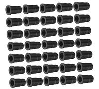 JECOMPRIS 35 Piezas De Ruedas Con Tapa De Goma Mangas De Casquillo Insertos De Vástago Casquillo De Inserción Para Muebles Casquillo De Rueda Giratoria Insertos De Vástago Mangas