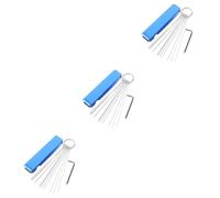 JECOMPRIS 3juegos Herramientas De Limpieza De Carburadores De Para Motocicletas Kit De Agujas De Limpieza y Accesorios Para Mantenimiento De Motores Para Entusiastas De Motocicletas
