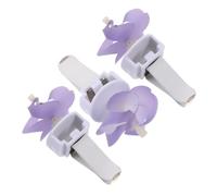 JECOMPRIS 3piezas Accesorios De Auto Kawaii Clips De Ventilación Ambientador Floral Arce Decoración Interior Cute Para Coches Aromatizante De Aire Para Mujeres