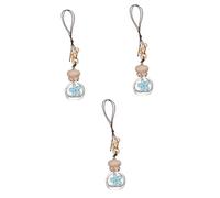 JECOMPRIS 3piezas Botella De Perfume Para Interior De Coche Decoración Colgante De Para El Aire y Eliminar Olores Accesorio De Automóvil y Diseño Pequeña