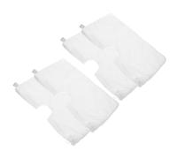 JECOMPRIS 4 Almohadillas de Vapor Reutilizables para Mopa de Fibra Recambio Lavable de 32X18X05 CM Accesorio Compatible para Limpiador de Vapor Portátil en Limpieza de Hogar