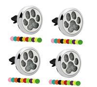 JECOMPRIS 4 Piezas Difusor De Aromaterapia Para Coche Clips De Perfume De Coche De Difusor De Para Casa Clip De Aromaterapia Hombre Aire Acondicionado