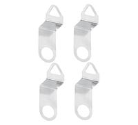 JECOMPRIS 4 Piezas Ganchos Metálicos para Reloj Kit de Componentes para Reparación Instalación de Relojes de Pared Accesorios de Mecanismo de Reloj Soporte Duradero y Estable para Relojes de