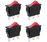 JECOMPRIS 4 piezas Interruptores de Palanca para Olla Eléctrica Botón Reemplazo Resistente y Fácil Instalación Apto para Cocina Eléctrica y Sartén Paquete de Unidades