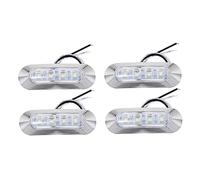 JECOMPRIS 4 Piezas luces impermeables para pilotos remolque led pilotos remolques led luz indicadora de camión luces para remolques luces traseras de camiones LED camión ligero suite