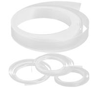 JECOMPRIS 4 Rollos de Tubos Termorretráctiles para Gafas de Plástico Ajuste Seguro y Comodidad Mejorada, Fundas Transparentes para Proteger Patillas en Uso Diario