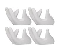 JECOMPRIS 4 Soportes de Cerámica para Ocarina Hechos a Mano, Portátiles Posicionamiento Estable, Ideales para Amigos Que Aprenden Ocarina