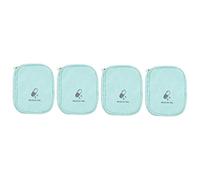 JECOMPRIS 4 Uds Bolsa De Almacenamiento De Pastillas Mini Bolso Pequeña Cartera De Viaje Pequeño Botiquín De Primeros Auxilios Paquetes De Medicina De Viaje Estuche Para Pastillas