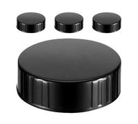 JECOMPRIS 4 Uds. Tapones De Rosca De Sellado De Polietileno Tapas De Rosca Redondas Para Botellas Jarra De Vino