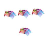 JECOMPRIS 400piezas Bolsas De Organza Transparentes Cuerda Para Joyería y Decoraciones De Fiesta De