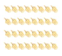 JECOMPRIS 48 Clavos para Pista de Aleación de Aluminio Dorados Excelente Agarre y Antideslizantes para Zapatillas de Atletismo en Deportes de Pista y Campo