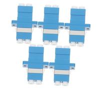 JECOMPRIS 5 Piezas Adaptador De Fibra Óptica LC Conector De Óptica para Conexiones De Cable De Fibra