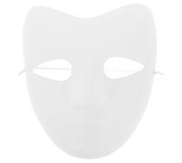 JECOMPRIS 5 Piezas Máscaras de Papel Pintables para Mascarada y Teatro